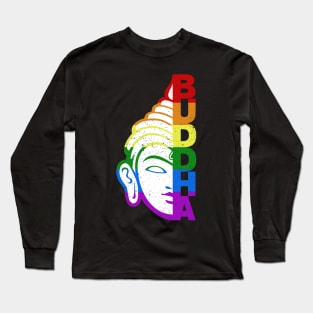 Rainbow Buddha Long Sleeve T-Shirt